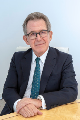 Lord John Browne photoshoot at his Mayfair office, London, UK - 05 Mar 2019