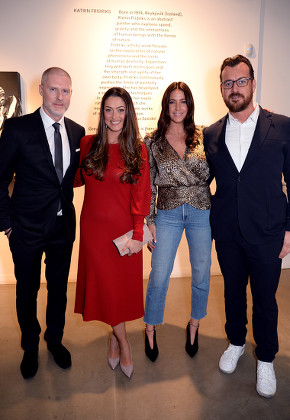 Katrin Fridriks exhibition private view and dinner, JD Malat Gallery, London, UK - 07 Mar 2019