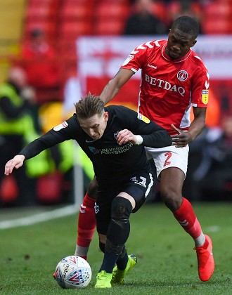 Jamal Lowe Portsmouth Shot On Goal Editorial Stock Photo - Stock Image ...