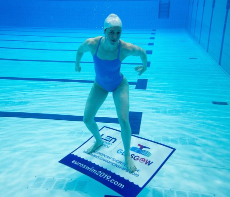 Hannah Miley announced as official ambassador for LEN European Short Course Swimming Championships, Glasgow, Scotland, UK - 13 Mar 2019