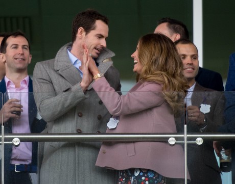Andy Murray Wife Kim Sears Editorial Stock Photo - Stock Image