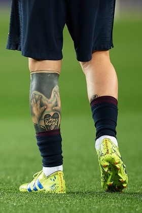 Lionel Messi Fc Barcelona Tattoo Editorial Stock Photo Stock Image Shutterstock Shutterstock Editorial