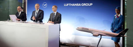 Lufthansa annual press conference in Frankfurt, Germany - 14 Mar 2019
