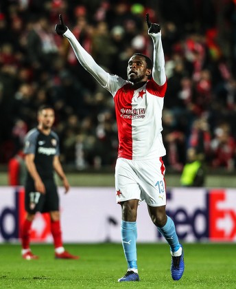 Players Slavia Prague Celebrate Their 43 Editorial Stock Photo - Stock  Image