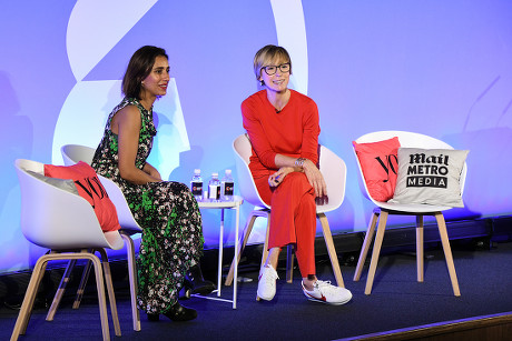 Jo Elvin in conversation with Anita Rani, Impact Makers Stage, Advertising Week Europe, Picturehouse Central, London, UK - 19 Mar 2019