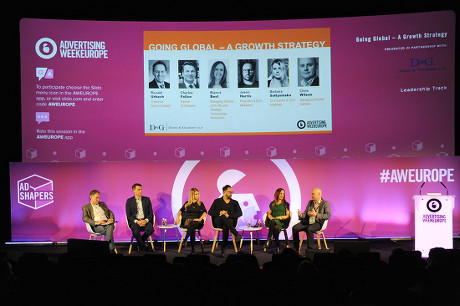Going Global - A Growth Strategy, Ad Shapers Stage, Advertising Week Europe, Picturehouse Central, London, UK - 19 Mar 2019