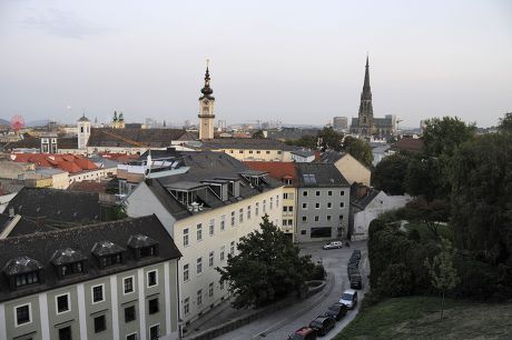 Skyline Linz Austria Editorial Stock Photo - Stock Image | Shutterstock