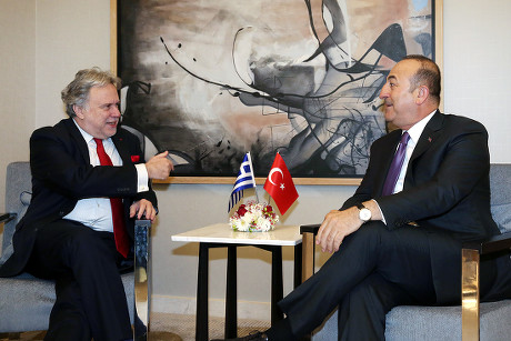 Greek Foreign Minister Giorgos Katrougalos visits Turkey, Antalya, Greece - 21 Mar 2019