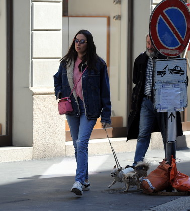 Giulia Valentina out and about, Milan, Italy - 21 Mar 2019