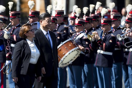 Chinese president Xi Jinping visits Italy, Rome - 22 Mar 2019