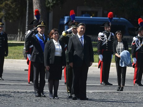 Chinese president Xi Jinping visit to Italy - 22 Mar 2019