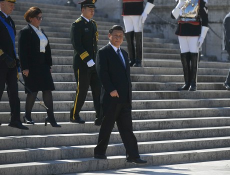 Chinese president Xi Jinping visit to Italy - 22 Mar 2019