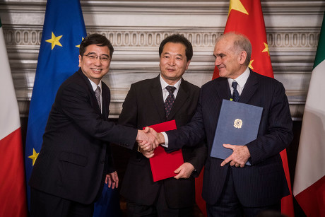 President of China Xi Jinping visit to Italy - 23 Mar 2019