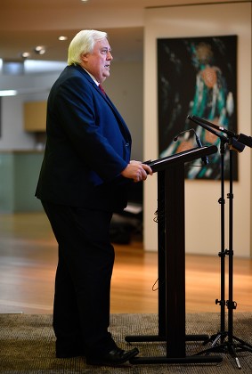 United Australia Party leader Clive Palmer addresses One Nation's appeal to the National Rifle Association, Brisbane - 26 Mar 2019
