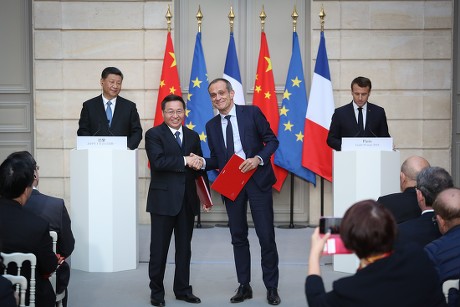 Chinese President Xi Jinping visit to France - 25 Mar 2019