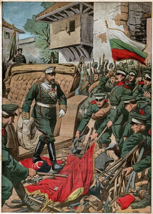 History Bulgaria First Balkan War Tsar Editorial Stock Photo - Stock ...