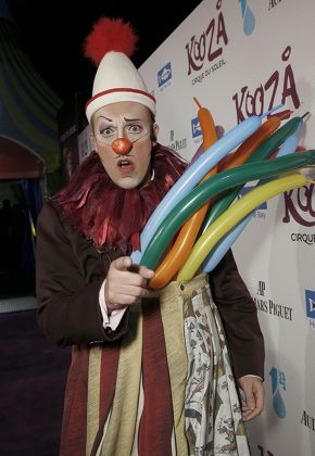 Cirque Du Soleil Performer Editorial Stock Photo - Stock Image