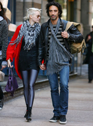 Carlos Leon and girlfriend out and about in New York, America - 19 Oct 2009