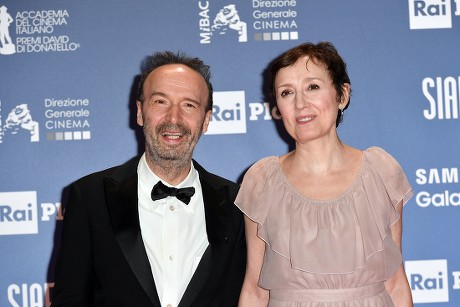 Roberto Benigni Wife Nicoletta Braschi Editorial Stock Photo - Stock