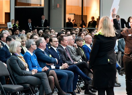 Prince Daniel attends 'CampX by Volvo Group' opening, Gothenburg, Sweden - 28 Mar 2019