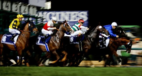 Jockeys On Their Horses Compete Longines Editorial Stock Photo