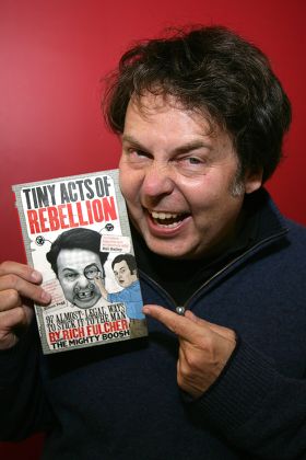 Rich Fulcher '97 Almost Legal Ways To Stick It To The Man' book signing at Borders, Oxford, Britain - 22 Oct 2009