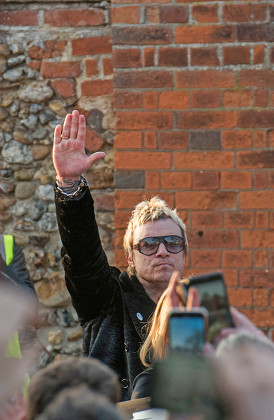 The Funeral of Keith Flint, St Mary's Church, Bocking, Braintree, Essex, UK - 29 Mar 2019