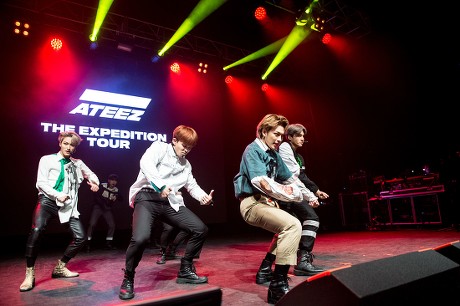 Ateez in concert at the o2 Forum Kentish Town, London, UK - 03 Apr 2019