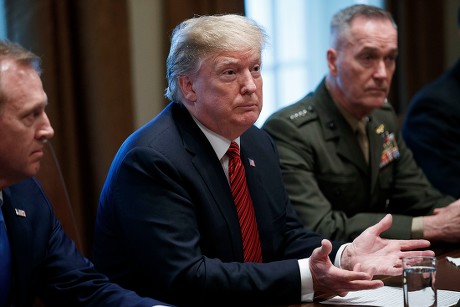 Senior military leaders briefing, Washington DC, USA - 03 Apr 2019