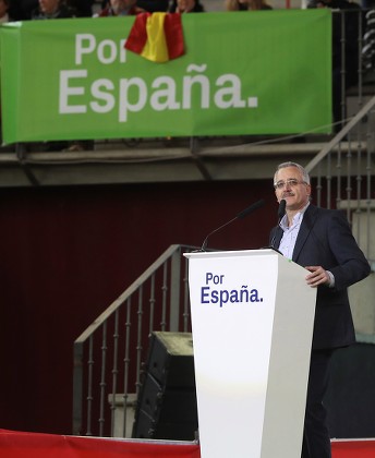 Right-wing party Vox presents its candidates for the general elections, Leganes, Spain - 06 Apr 2019