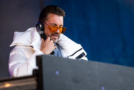 DJ Antoine performs during the 22nd Snowpenair music festival on the Kleine Scheidegg in the Bernese Oberland, Switzerland, 06 April 2019. The Snowpenair is a music festival who take place at 2'061 meters above sea level, and the arena is able to accommodate 8â??500 attendees.