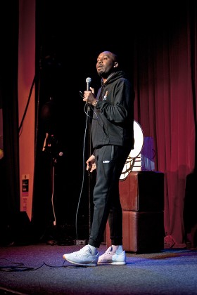 Dane Baptiste in concert, Comedy Crate, Northampton, UK - 04 Apr 2019