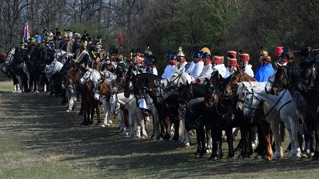 History Enthusiasts Line Before They Reeanact Editorial Stock Photo   Shutterstock 10189336f 