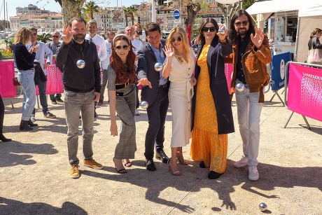 Jury Petanque Contest, Cannes Series Festival, France - 09 Apr 2019