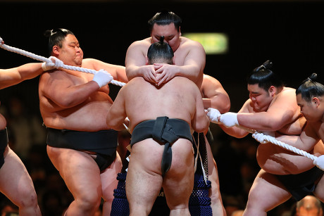 Kawasaki Sumo Tournament, Kanagawa, Japan - 12 Apr 2019