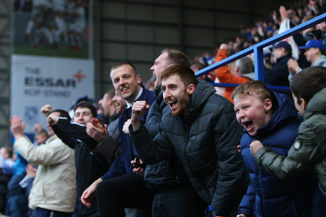 Tranmere Fans Celebrate Editorial Stock Photo - Stock Image | Shutterstock