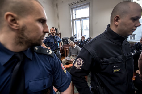 Dutch men to appear in Prague Court after attacking waiter, Czech Republic - 15 Apr 2019
