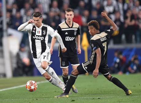 Cristiano Ronaldo of Juventus during the Champions League, football match: Juventus  FC vs Ajax. Ajax won 1-2 at Allianz Stadium, in Turin, Italy, 16th Stock  Photo - Alamy