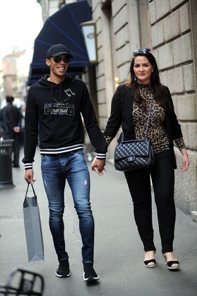 Joao Miranda out and about, Milan, Italy - 16 Apr 2019