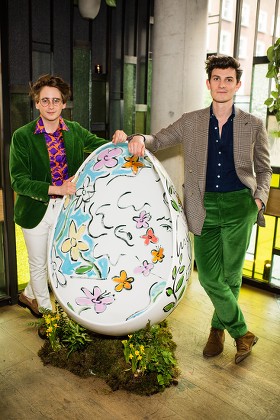 VIP Dinner to launch Luke Edward Hall's Easter Egg installation at Fucina, London, UK - 17 Apr 2019