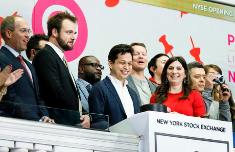 Pinterest IPO at New York Stock Exchange, USA - 18 Apr 2019