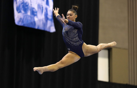 Uclas Kyla Ross Performs On Balance Editorial Stock Photo - Stock Image ...