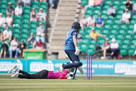 Kent Spitfires vs Sussex Sharks, Royal London One-Day Cup, Cricket, The Kent County Cricket Ground, Beckenham, London, United Kingdom - 21 Apr 2019
