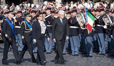 Liberation of Italy from Nazi occupation during WWII, Rome - 25 Apr 2019