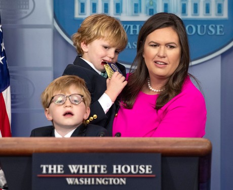 Sarah Sanders at Take Our Daughters and Sons to Work Day, Washington, USA - 25 Apr 2019