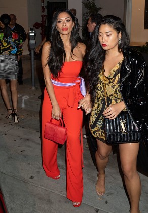Nicole Scherzinger Craigs Restaurant Redaktionelles Stockfoto