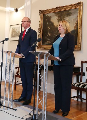 Northern Ireland Assembly, Press Conference, Stormont House, Belfast, Ireland - 26 Apr 2019