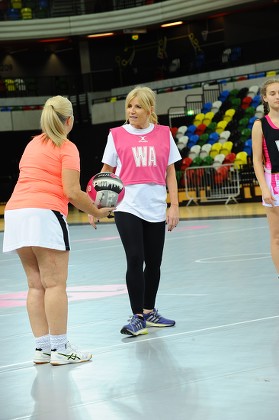 'Shoot for Pink' netball charity match, London, UK - 27 Apr 2019
