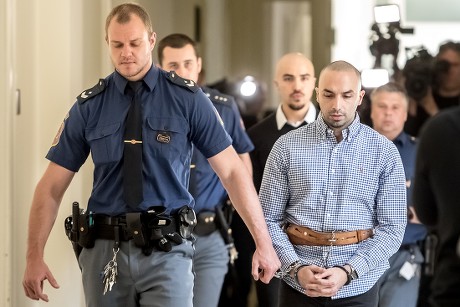 Dutch men to appear in Prague Court after attacking waiter, Czech Republic - 30 Apr 2019