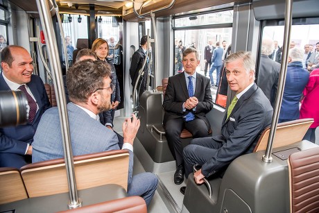 150 Years of the Tram and Discovery of the Future Trams, Brussels, Belgium  - 30 Apr 2019